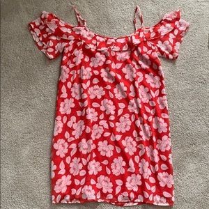 Abercrombie & Fitch red floral dress MT